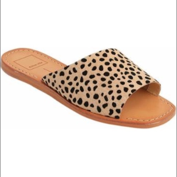 Dolce Vita Shoes - Dolce Vita Women’s Cato Slide Sandals Leopard 7M
